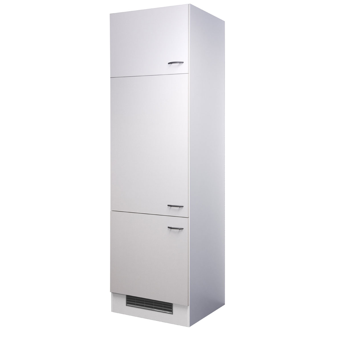 Flex-Well Küchen-Geräteumbauschrank „Wito", 60x200x57,1 cm, weiß