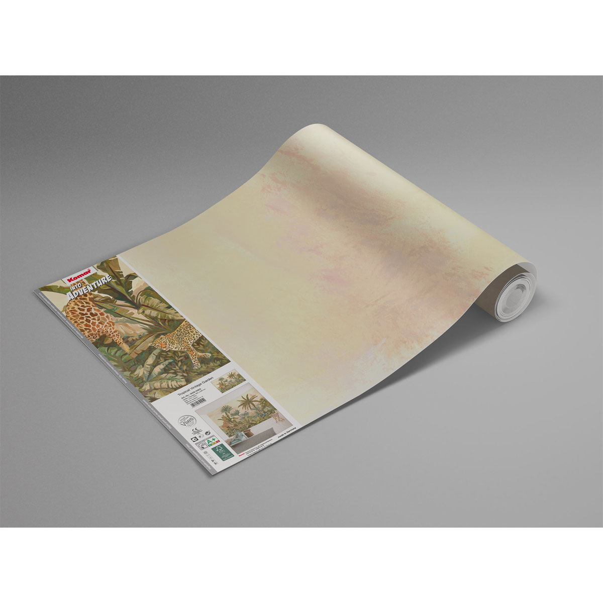 Komar  Vlies Fototapete Tropical Vintage Garden 400x280 cm Bild 9