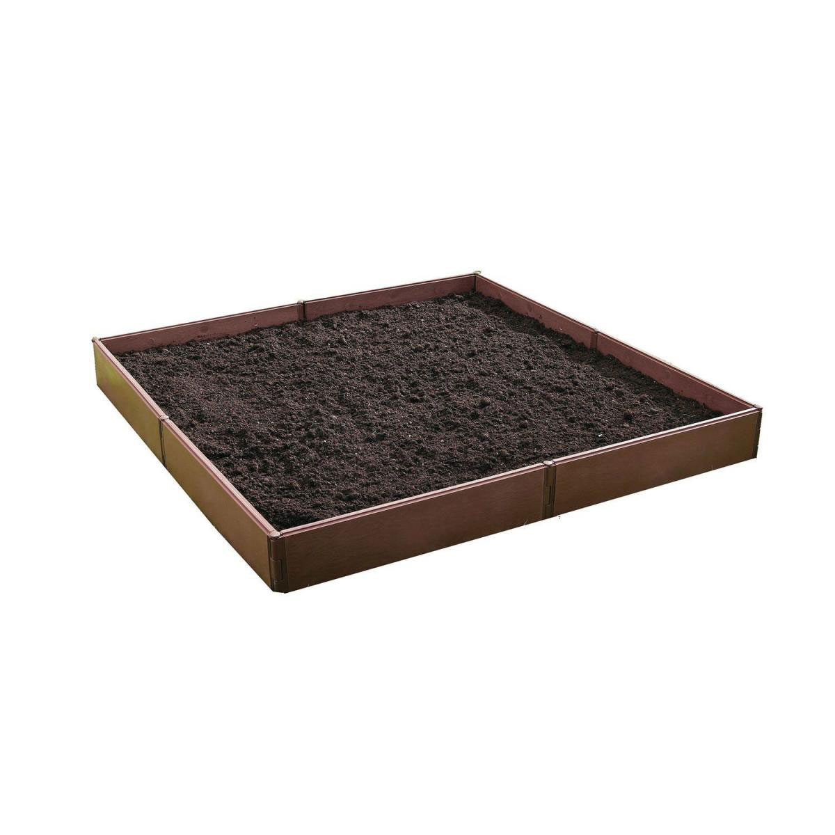 Wingart Variables Hochbeet 8 Paneele Holzstruktur braun Bild 8