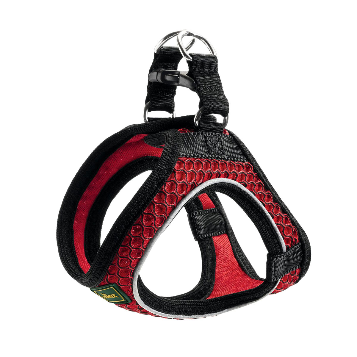 Hunter Geschirr Hilo Comfort XXS rotreflektierend 31-33cm Mesh