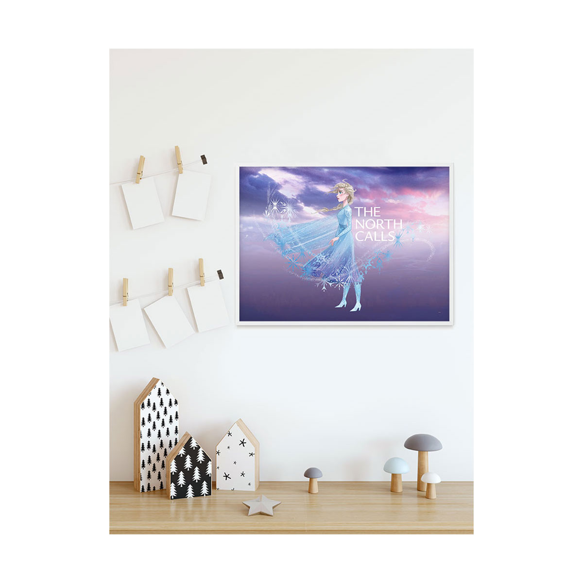 Komar  Wandbild Frozen Elsa The North Calls 70x50 cm Bild 4