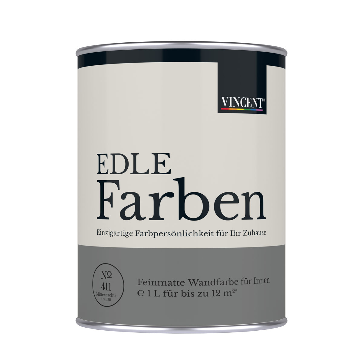 Vincent  Wandfarbe EDLE Farben Mitternachtstraum matt 1,0 L