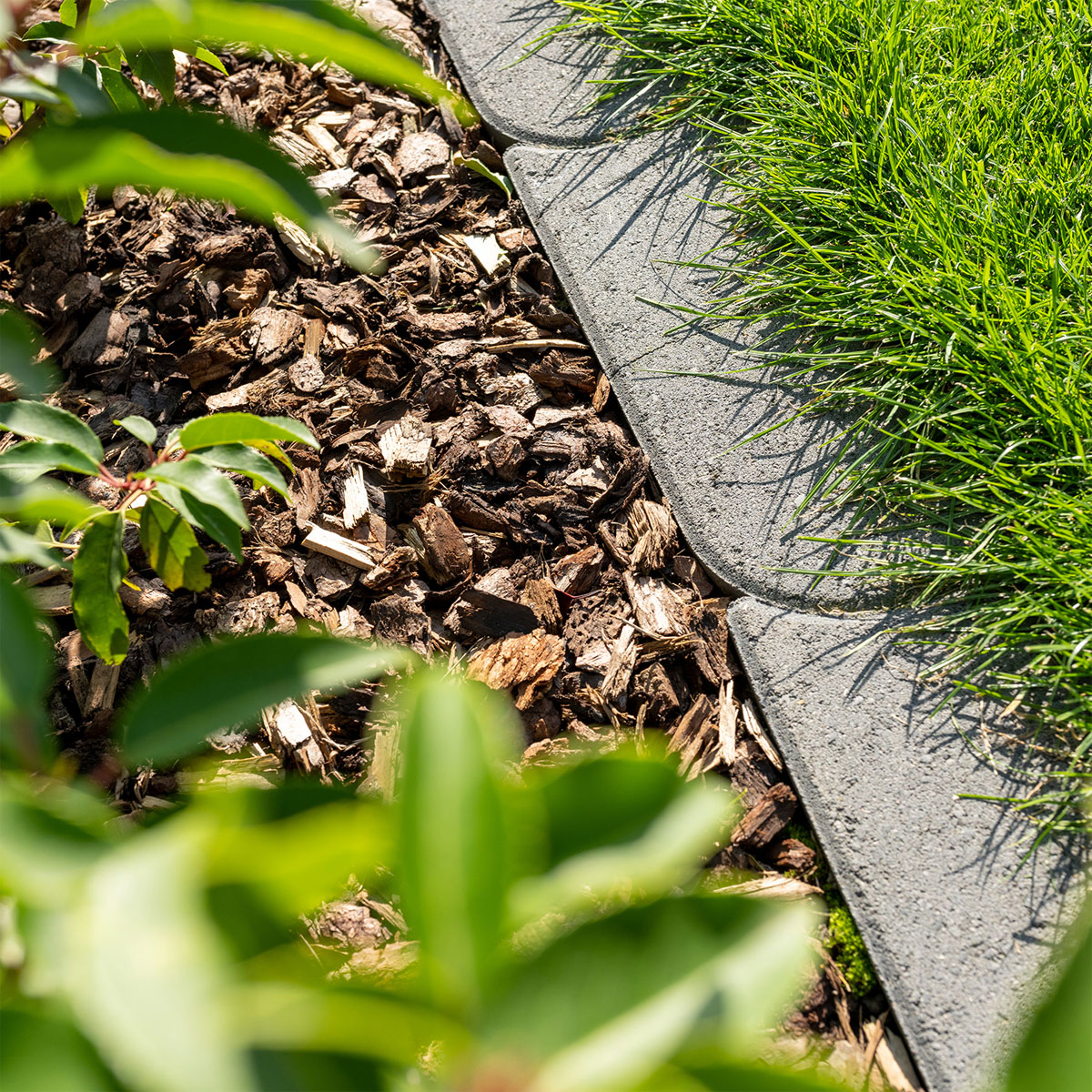 Diephaus  Rasenmähkante grau 33 x 16 x 4 cm Bild 2