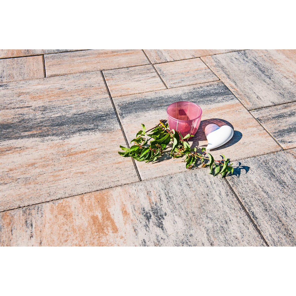 Terrassenplatte No 1 Parasol Multi Muschelkalk Bild 2