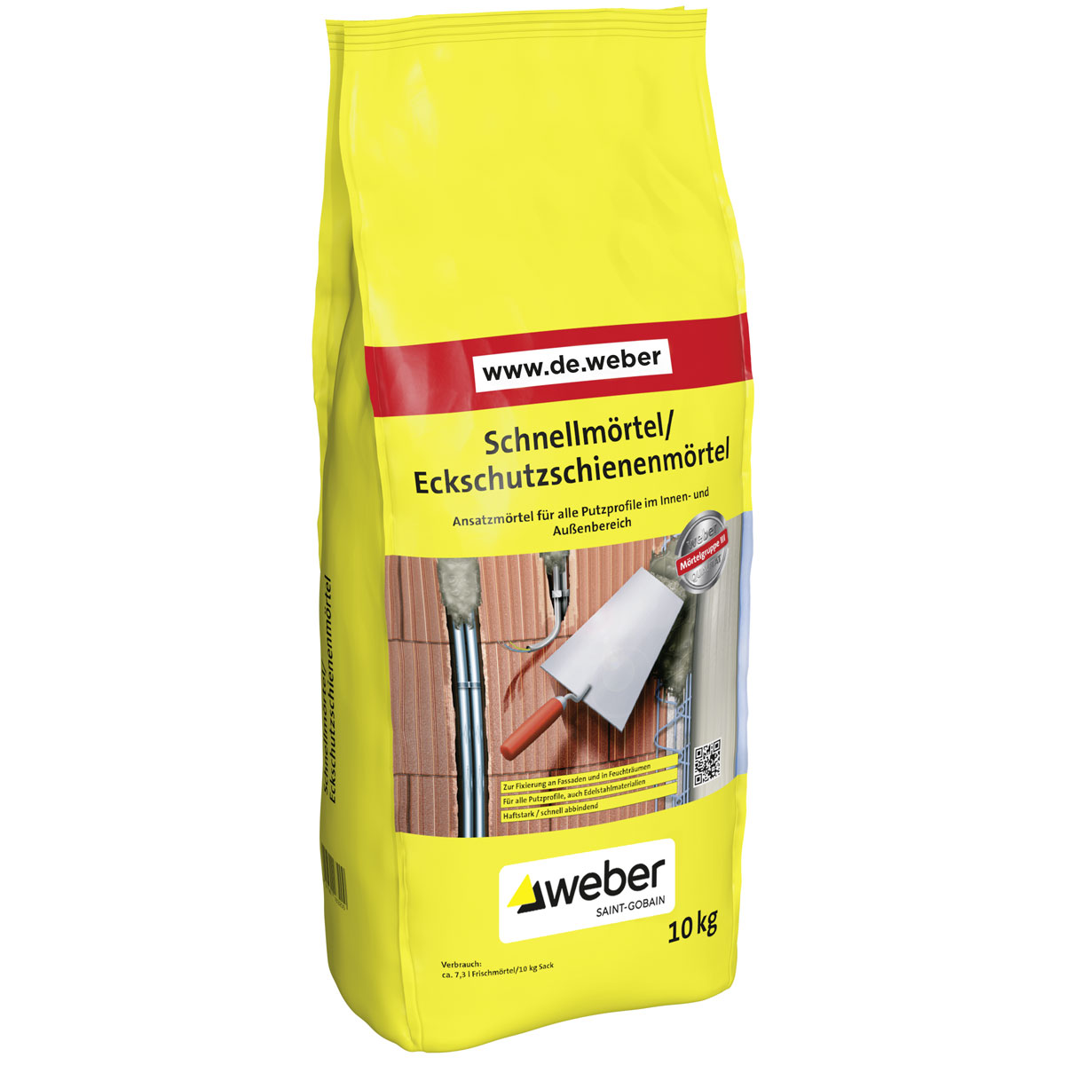 Weber  Schnellmörtel Eckschutzschienenmörtel 10 kg