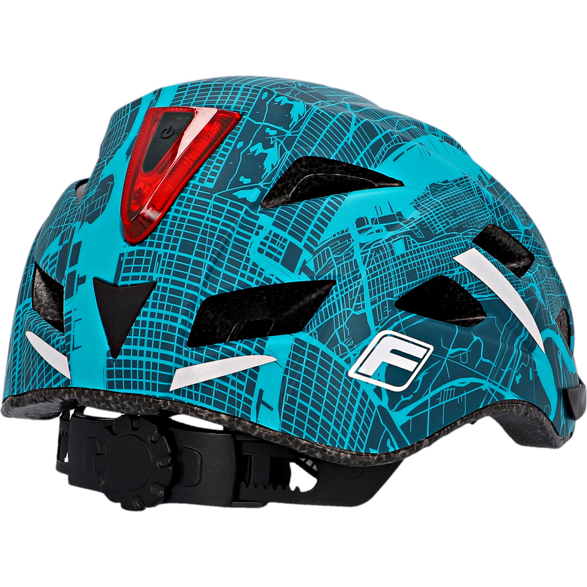 Fischer Bikes Fahrradhelm Urban Plus NY S/M blau Bild 2