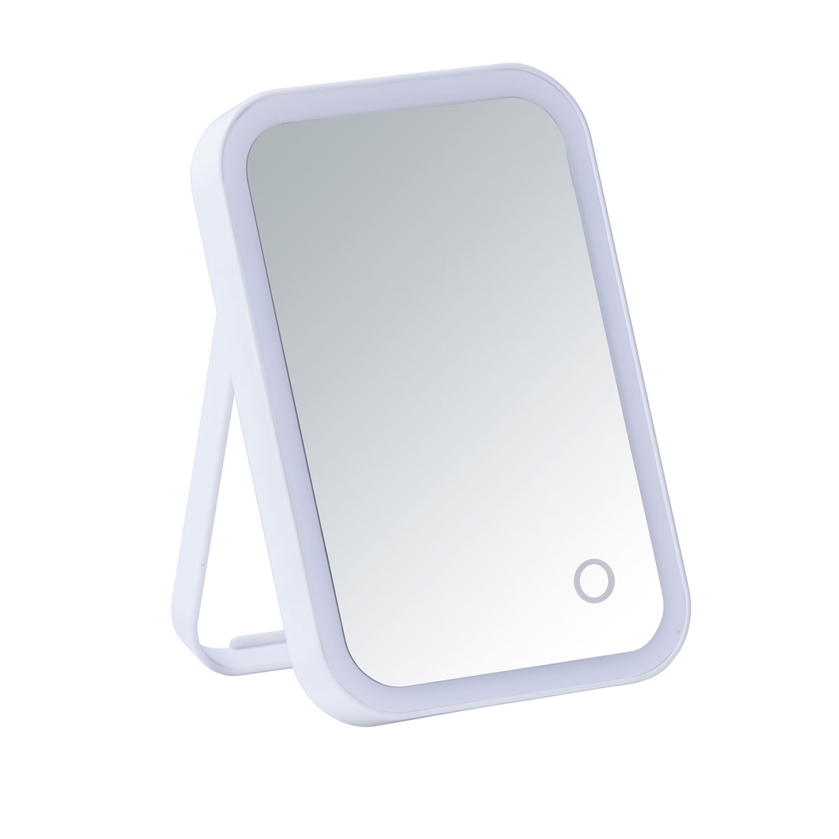 Wenko  LED Kosmetik-Standspiegel Arizona Leuchtspiegel Bild 2