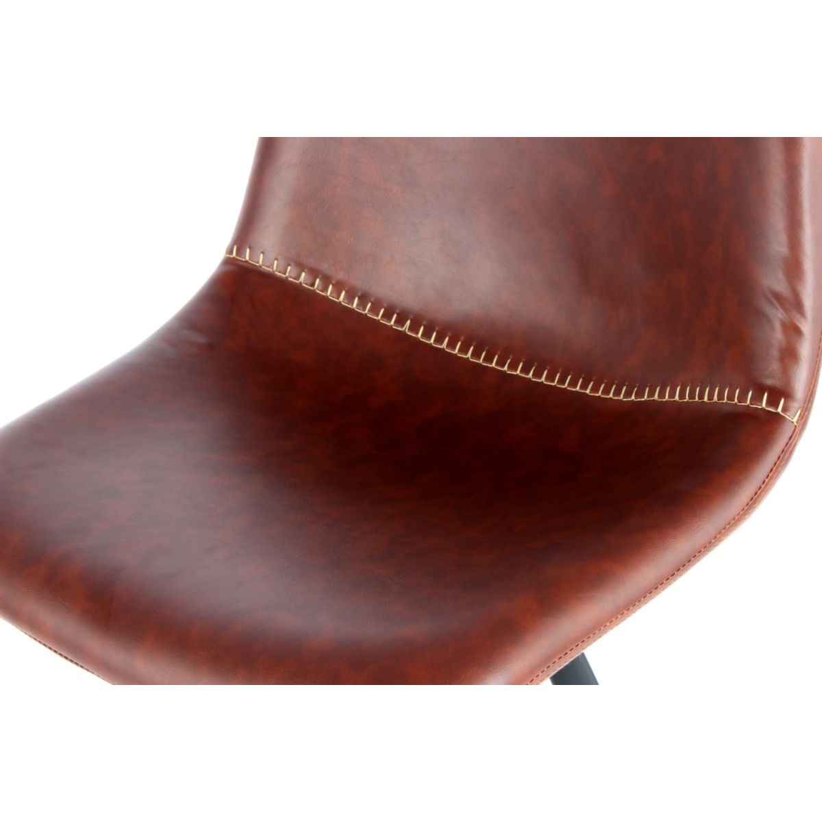 Barstuhl Samantha 325 2er-Set dunkelbraun schwarz Bild 6