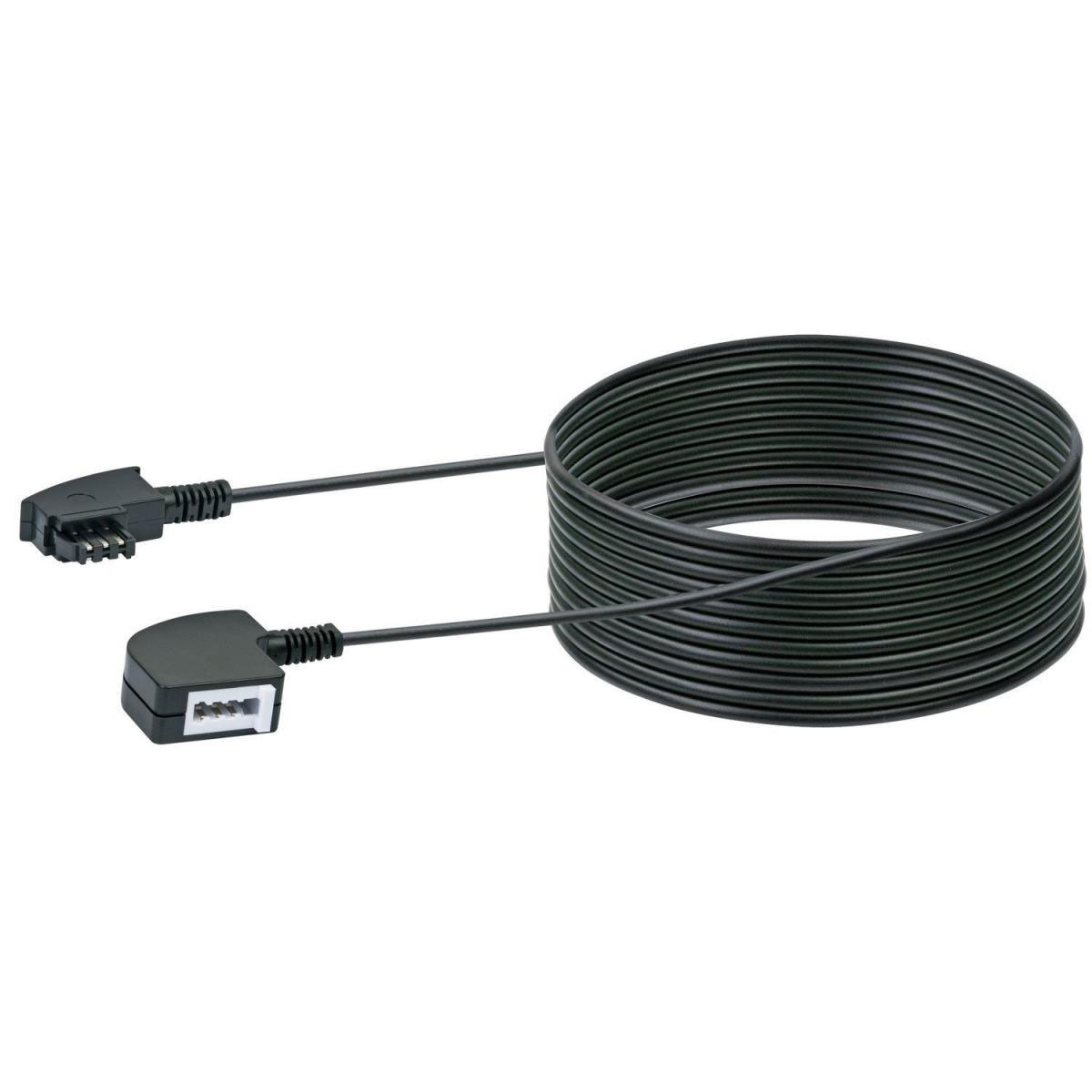 Schwaiger Telefon-Verlängerungskabel 10 m Bild 1