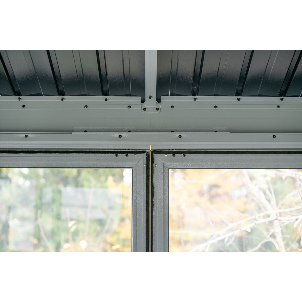 Sojag Pavillon Kaltwintergarten Olan 1014 435,6x311,1x291cm Anthrazit Bild 8