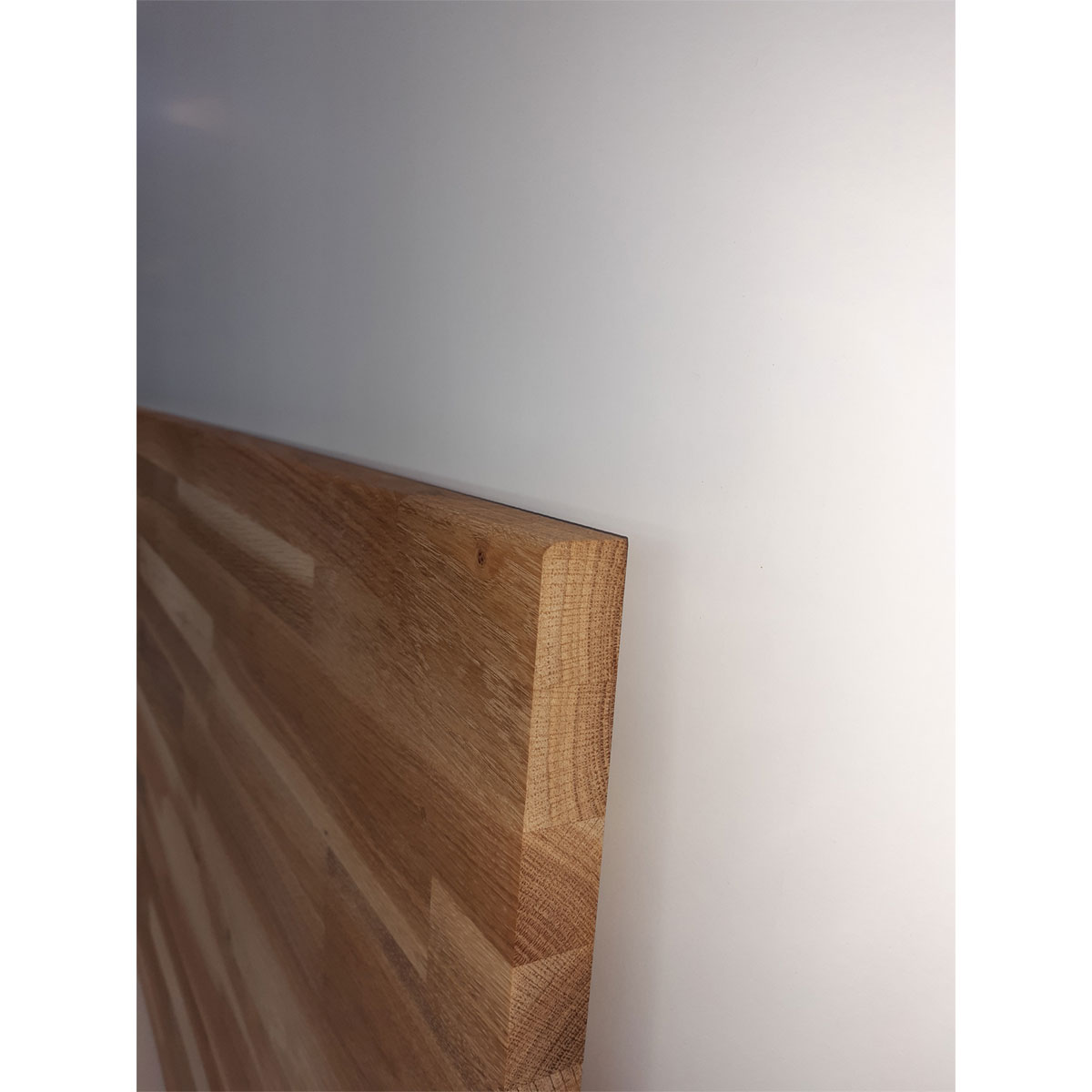 Massivholz-Arbeitsplatte Eiche geölt 240 x 63,5 x 2,7 cm Bild 3