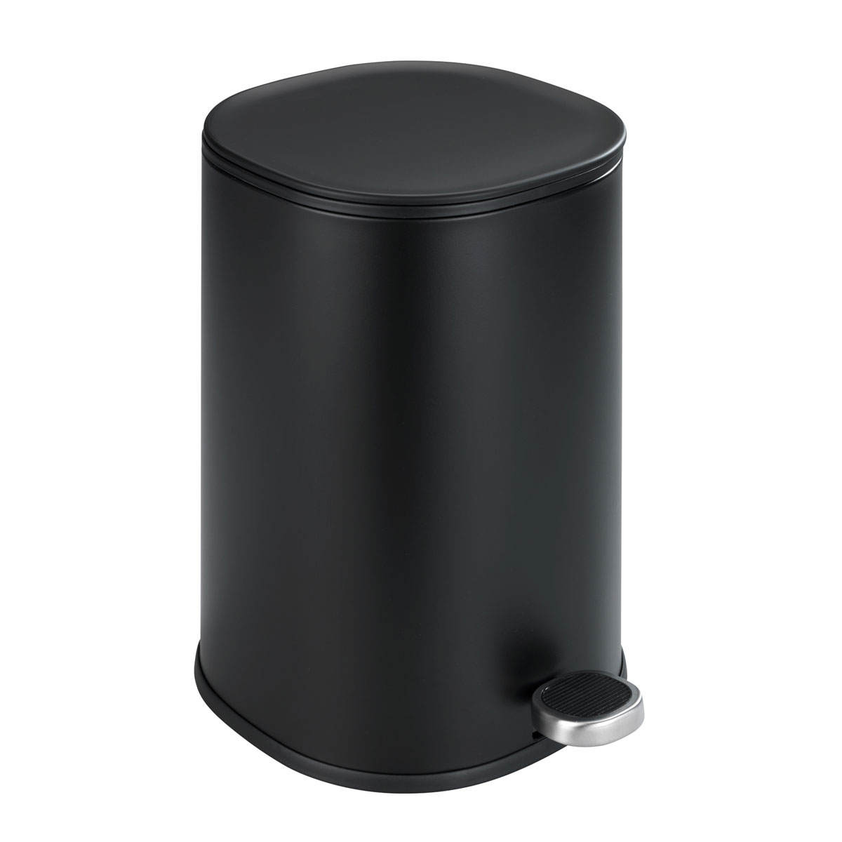 Wenko  Kosmetik Treteimer Nant Easy-Close Schwarz Matt 5 L Bild 2