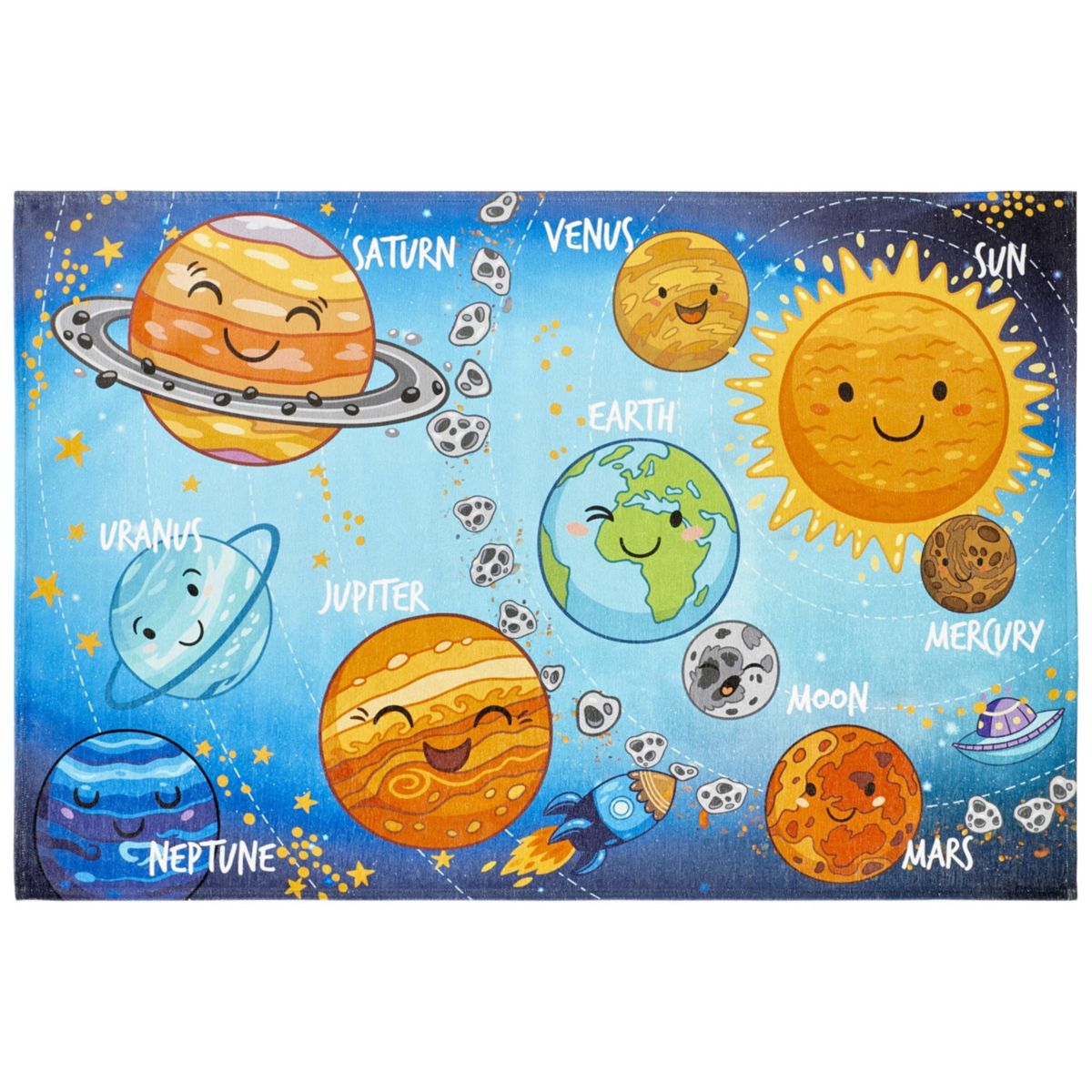 Sympathy Kids 240 Solar System 120cm x 170cm
