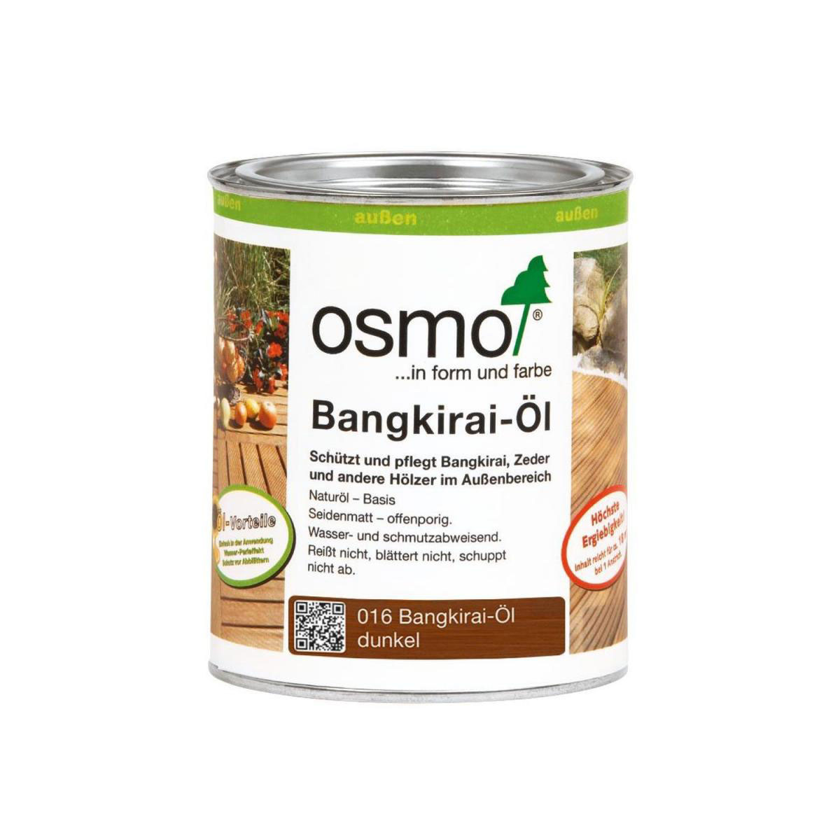 Osmo Bangkirai-Öl Dunkel 0,75 L Bild 1