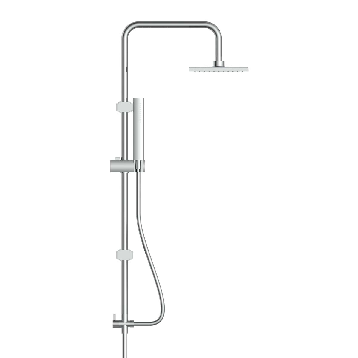 Schütte SCHÜTTE Duschset TOKYO mit Regendusche und Handbrause chrom Bild 2