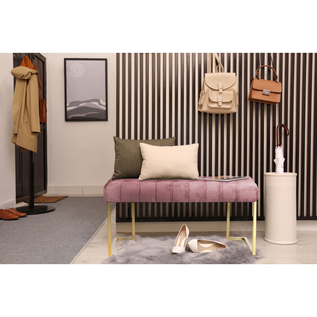 Sitzbank Rarity 225 altrosa Bild 4