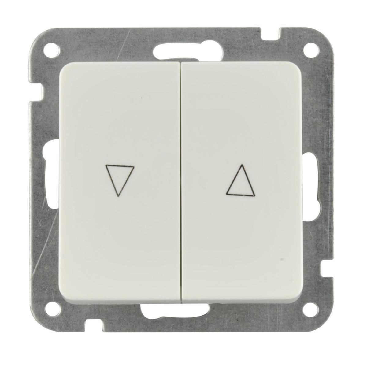 Jalousientaster Le Mans alpinweiß Serie 601