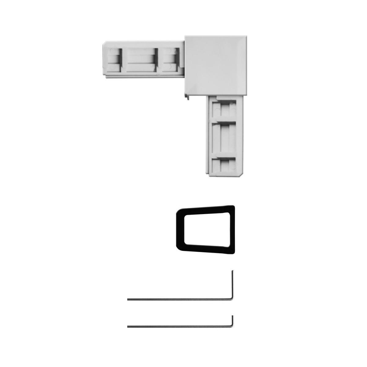 Schellenberg Eckverbinder-Set Plus weiss Bild 3