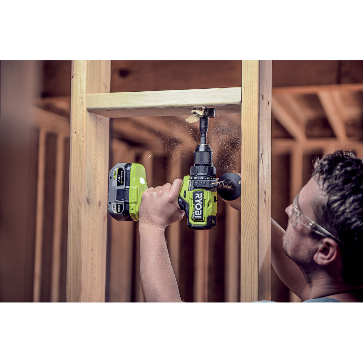 Ryobi  18V Akku-Schlagbohrschrauber RPD18X-0 95 Nm solo Bild 5