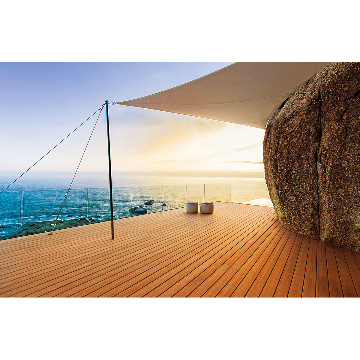 Bambus-Terrassendiele CoBAM 220 x 14 x 2 cm Bild 4