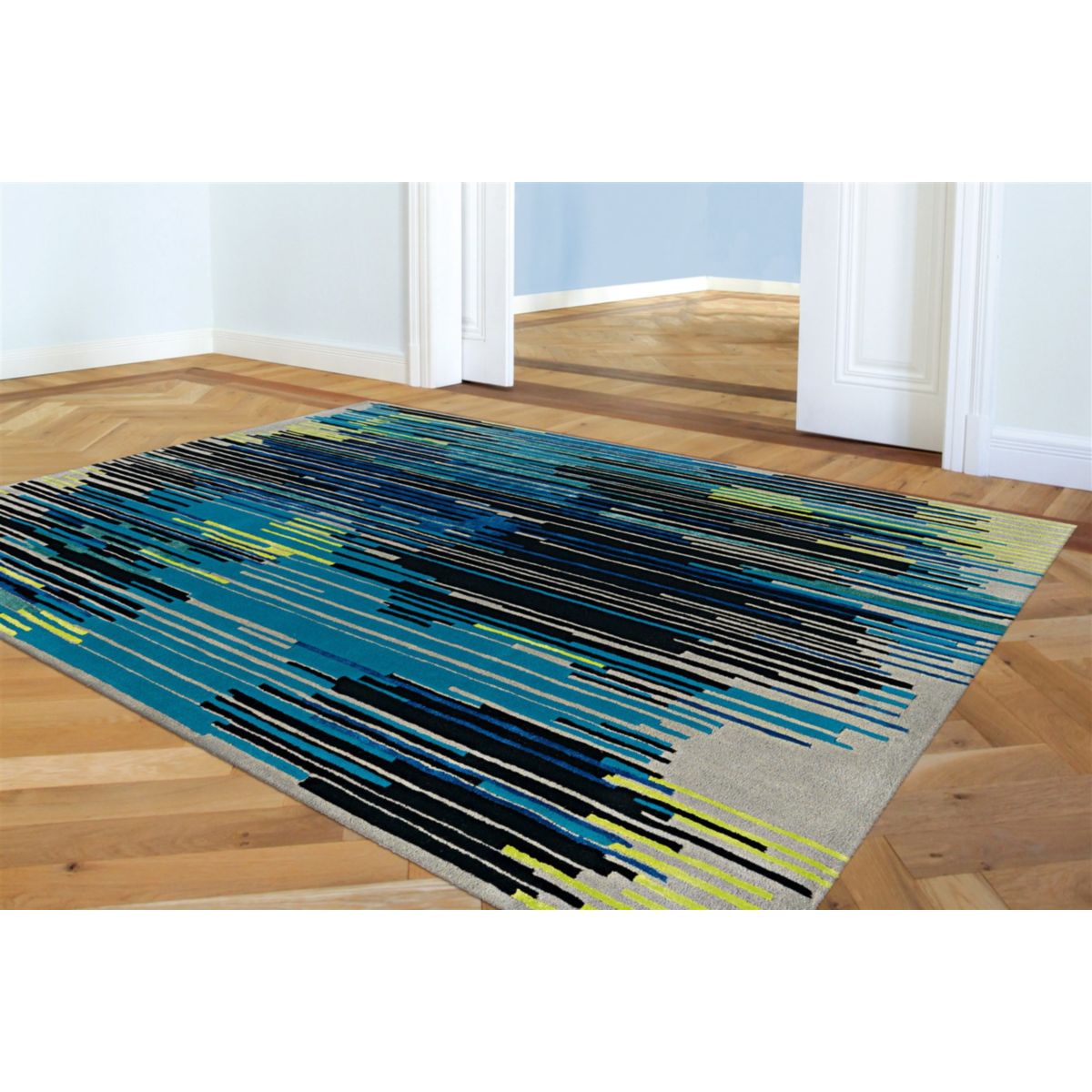 Diamond 8039 Multi / Blau 170cm x 240cm Bild 2
