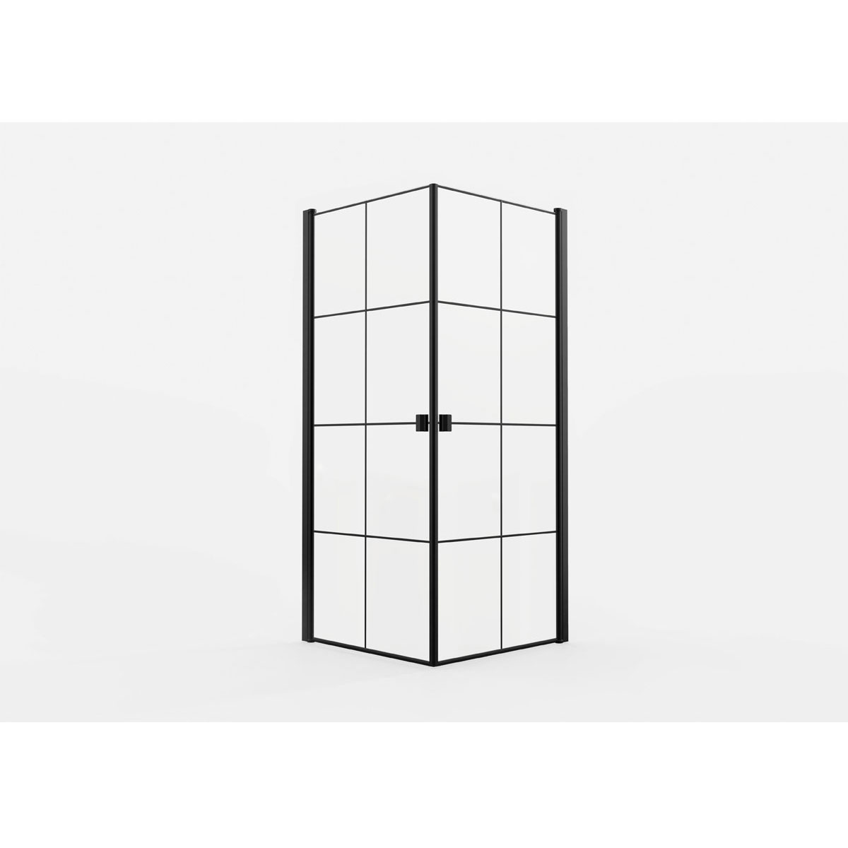 Aurlane Glasdusche Black Galaxy 90 x 200 x 90 cm Bild 1