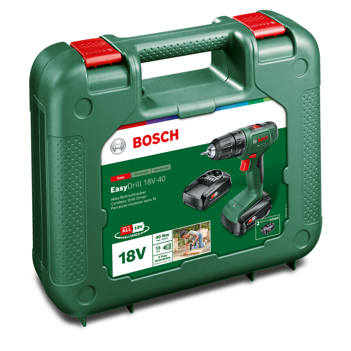 Bosch  Akku-Bohrschrauber EasyDrill 18V-40 Bild 2