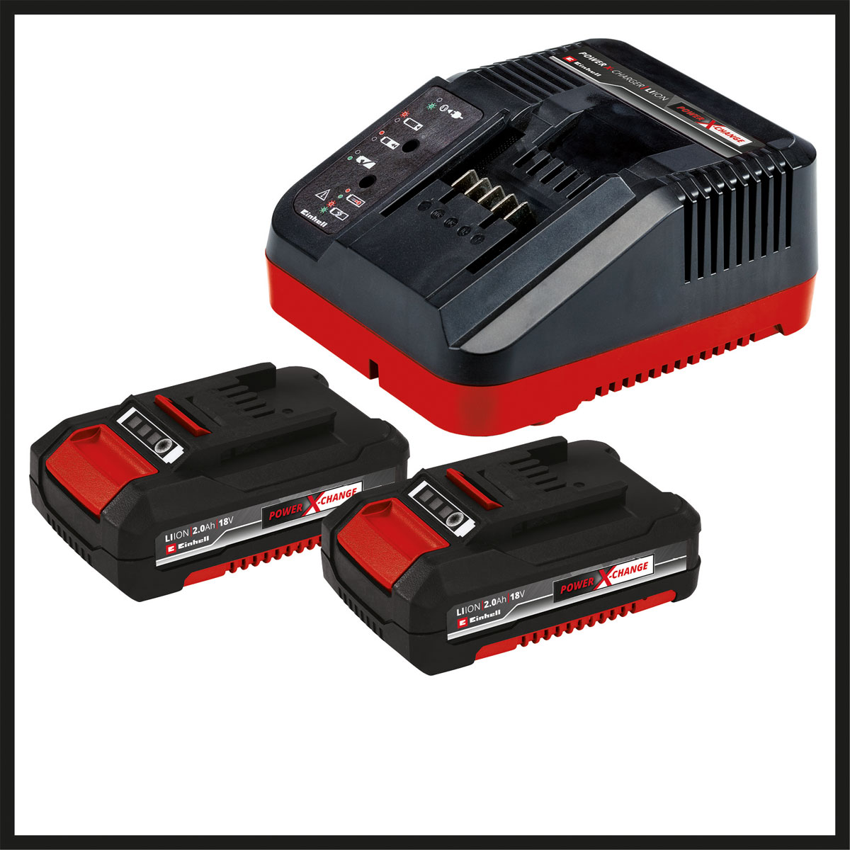Einhell Akku-Schlagbohrschrauber-Set TE-CD 18/48 Li-i mit Akku 4-teilig Bild 2