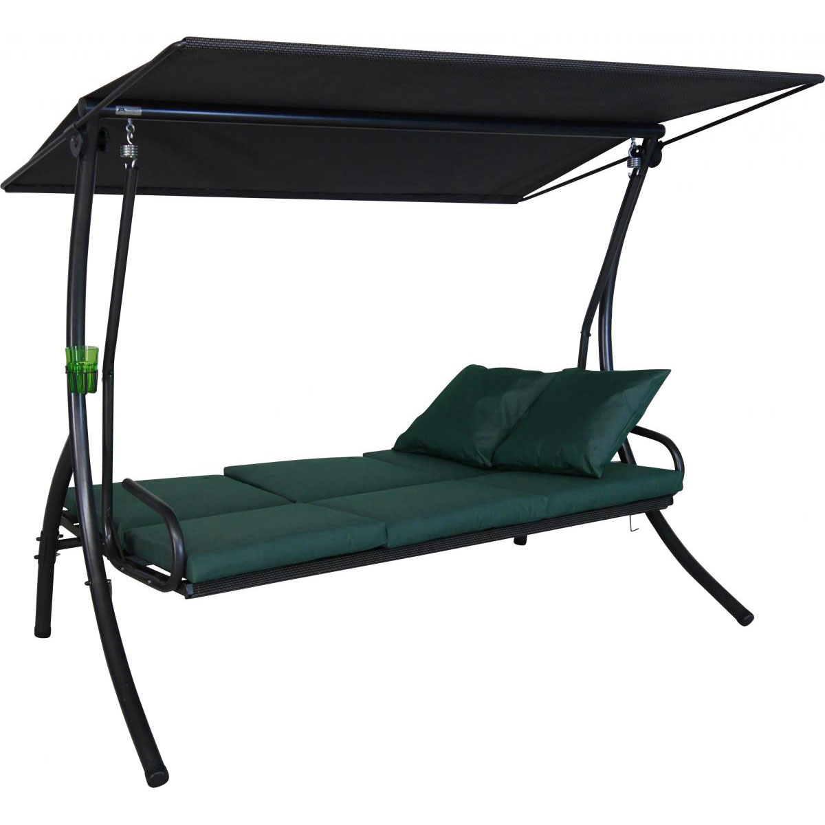 Angerer Freizeitmöbel GmbH Hollywoodschaukel 3-Sitzer Elegance Sun Grün Bild 2