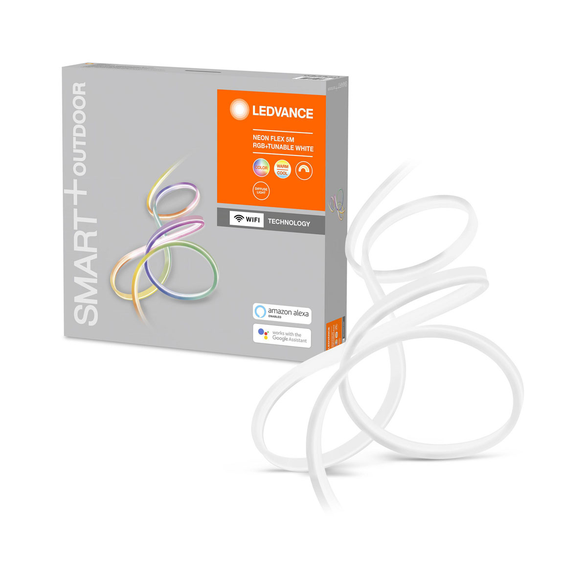 Ledvance SMART+ Deckenleuchte Neon Flex 5 m mehrfarbig Bild 1