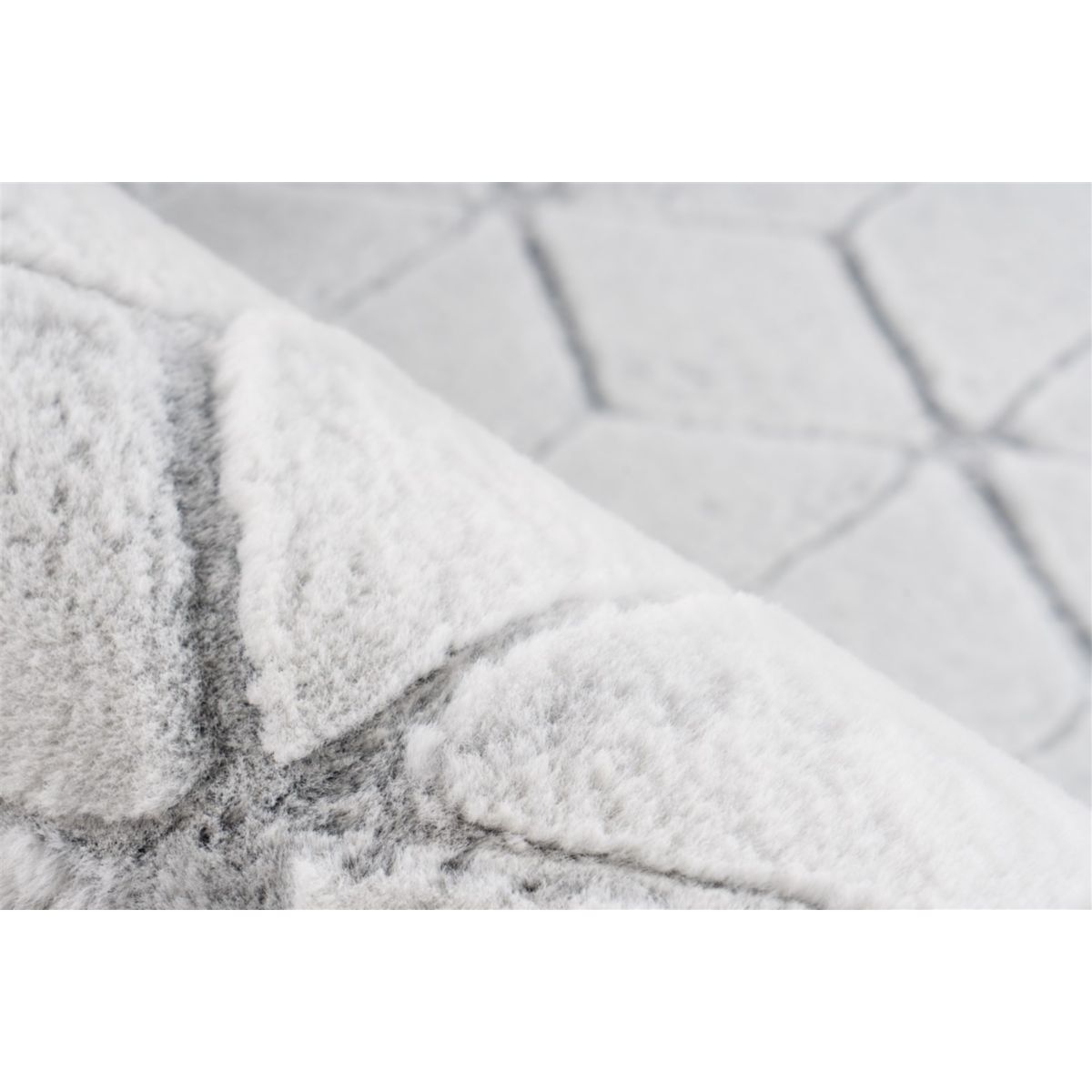 Vivica 125 Weiß / Anthrazit 80cm x 150cm Bild 3