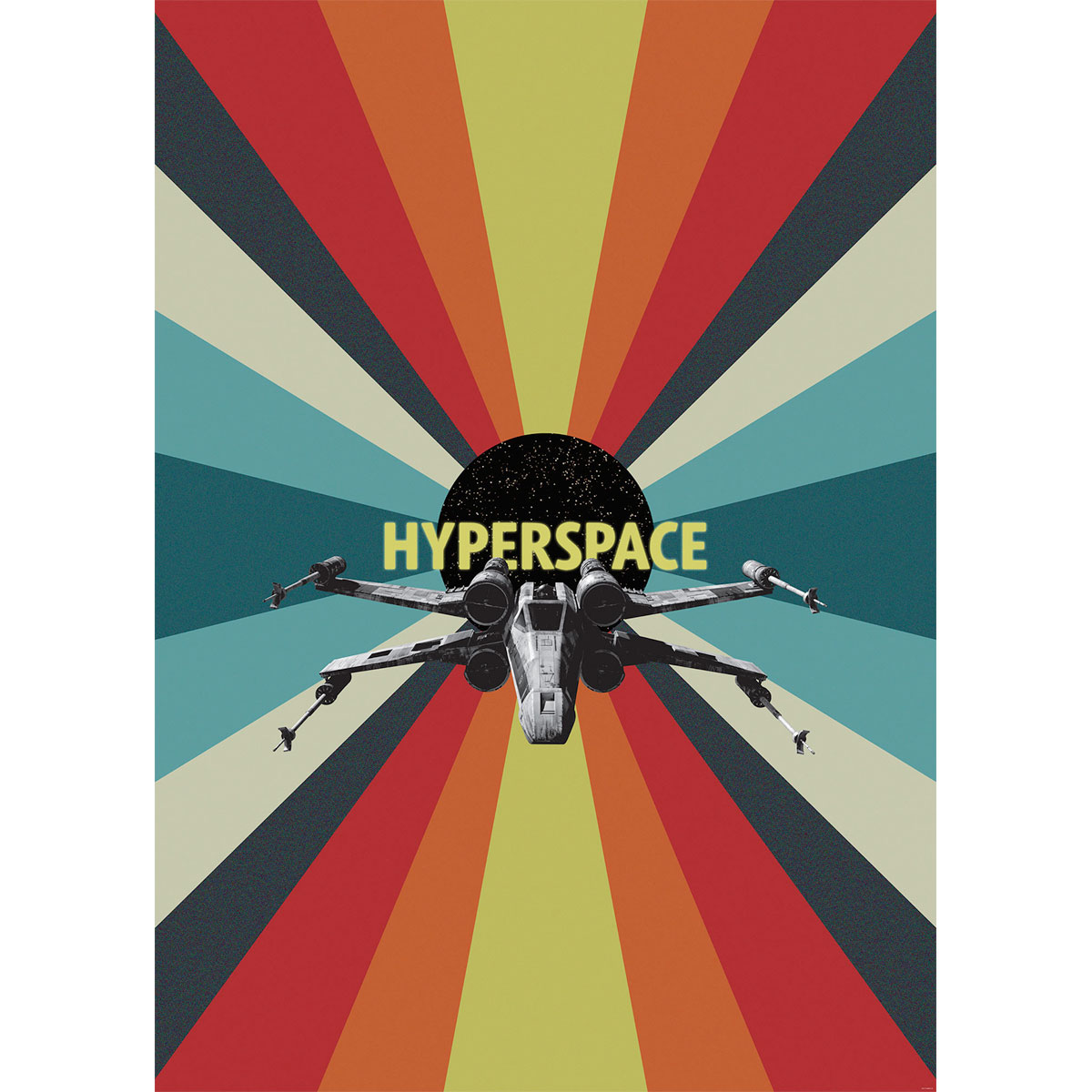 Komar  Vlies Fototapete Star Wars Hyperspace 200x280 cm Bild 2