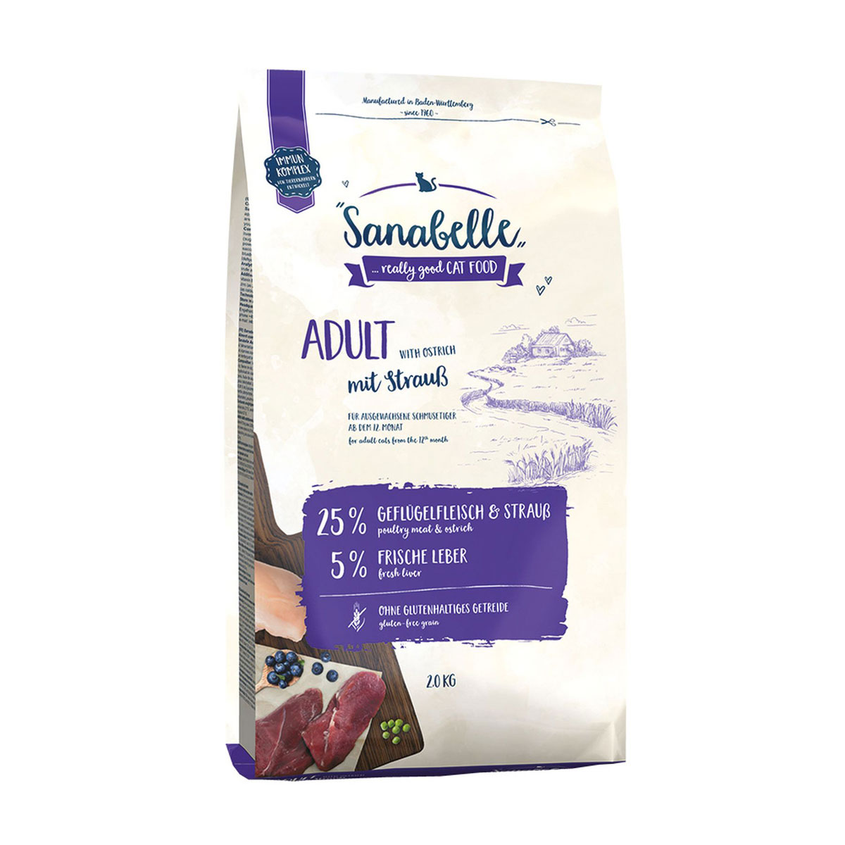 sanabelle Adult Strauß 2 kg