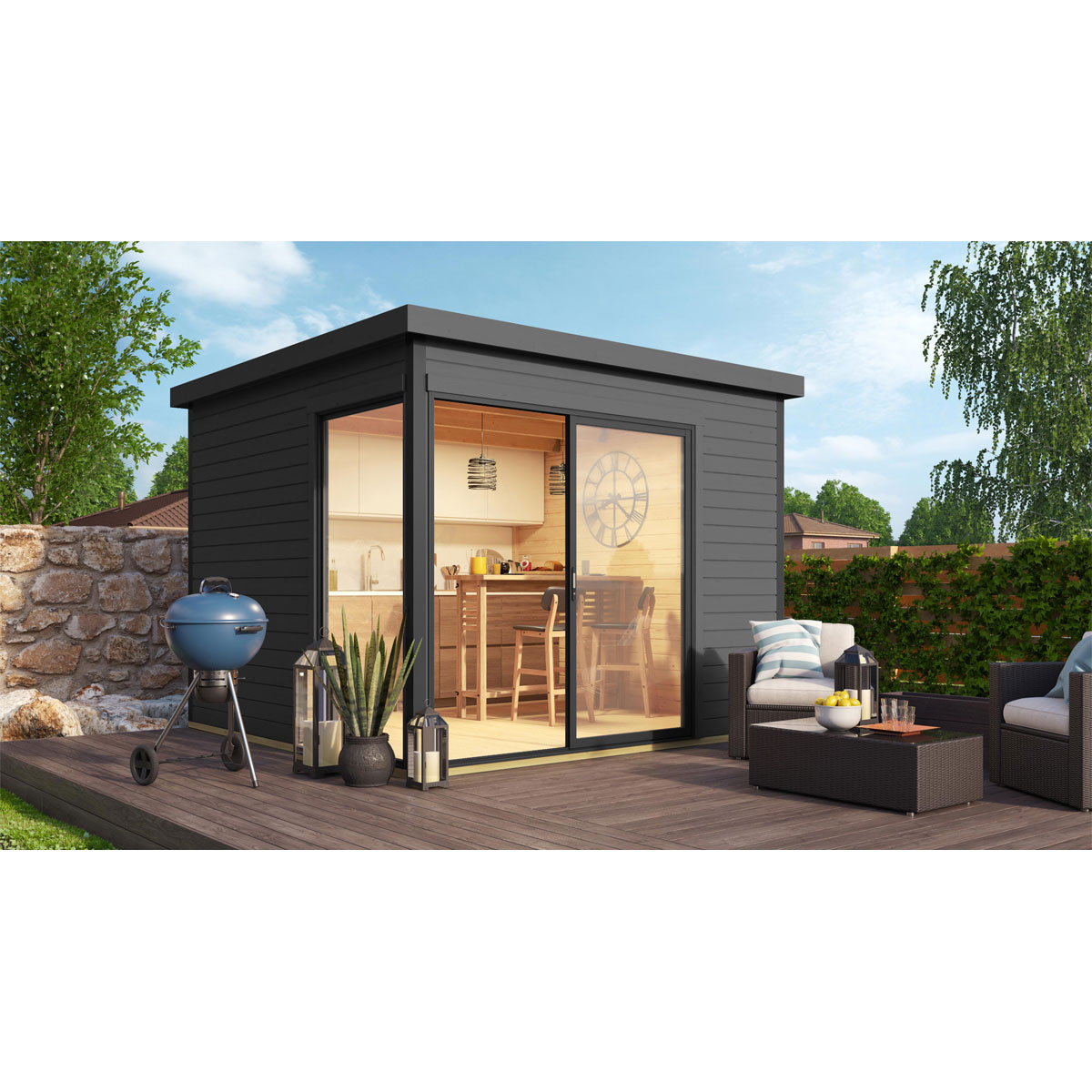 Designhaus 412 Größe 1 graphitgrau Bild 1