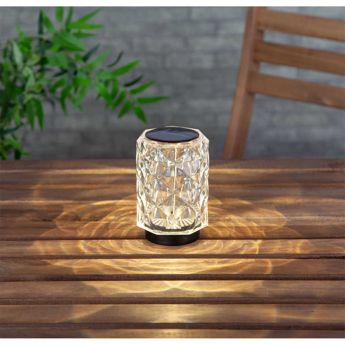 Flector Solar-Tischleuchte Diamond inkl Dämmerungssensor Bild 5