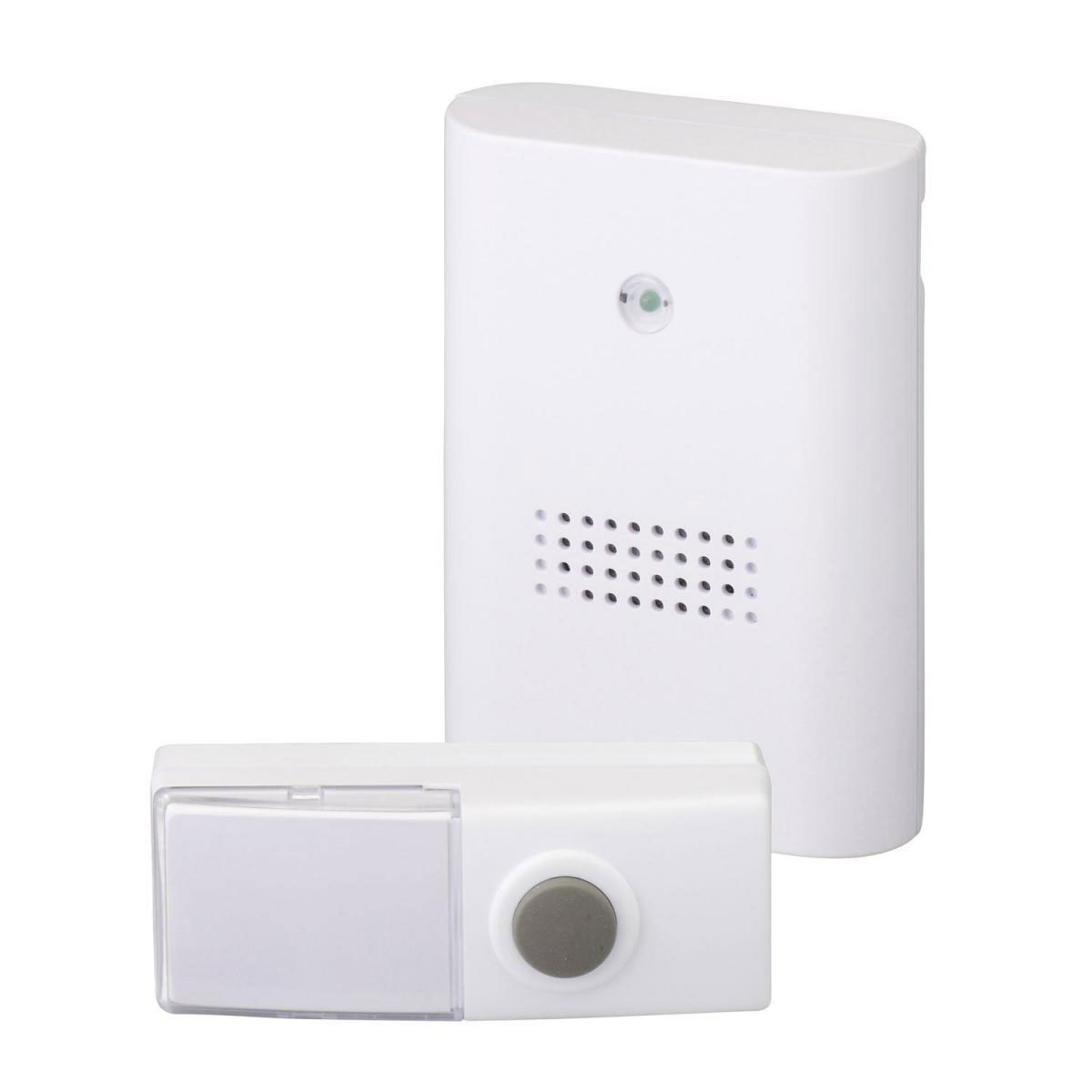 Funkgong-Set HX Plug-in 100 m reinweiß