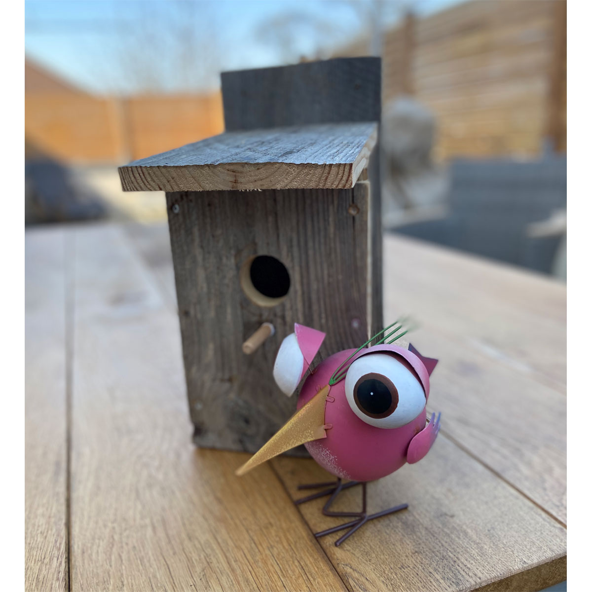 JÜRGENS  Altholz-Brett grau 100 x 15-22 x 2 cm Bild 3