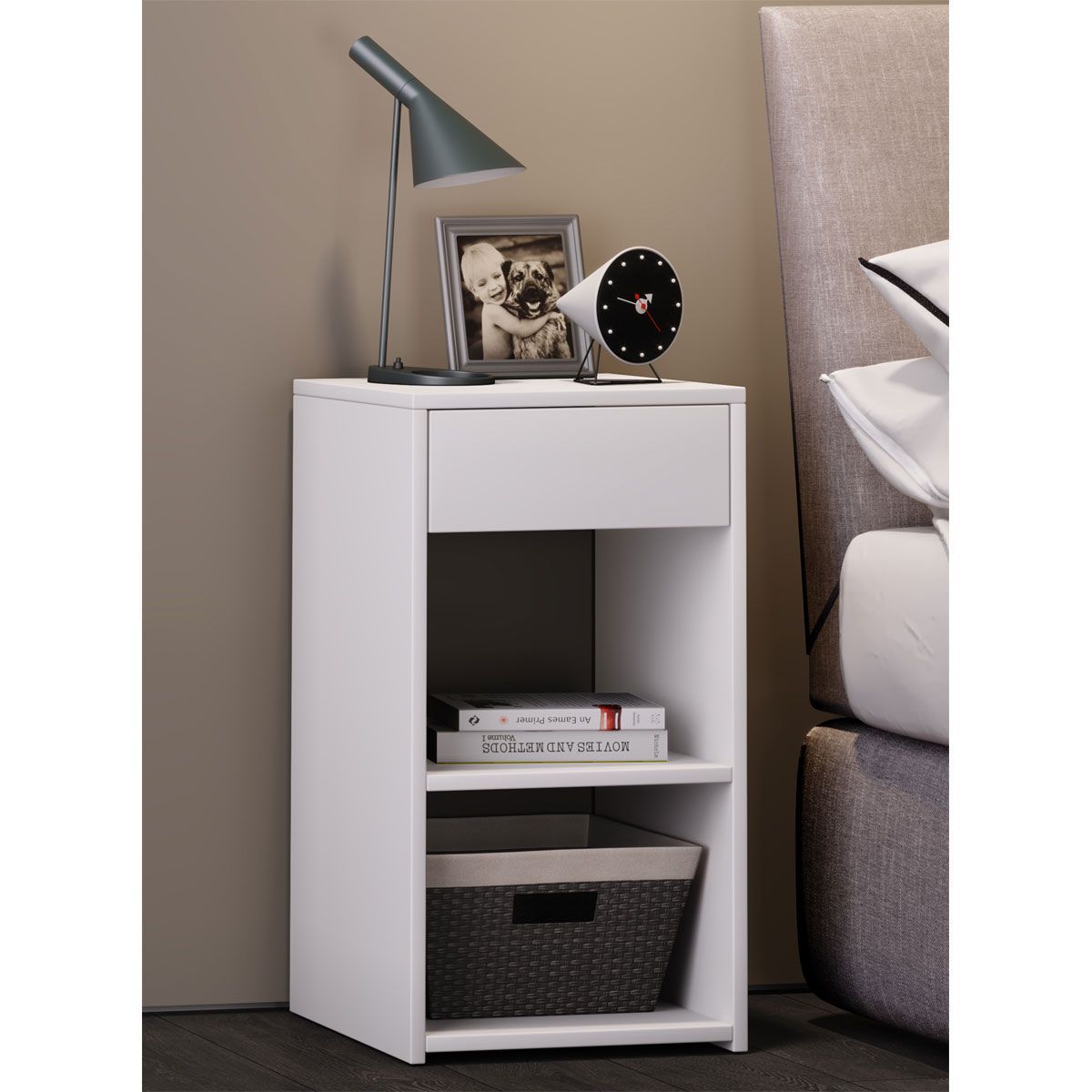 Beistelltisch Sledo Maxi weiß Bild 2