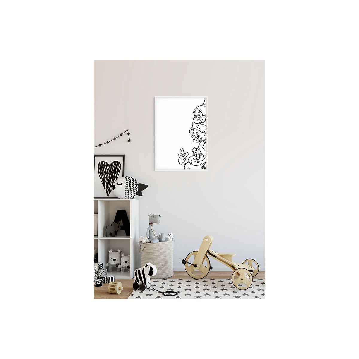 Komar  Wandbild Snow White Dwarves 50x70 cm Bild 9