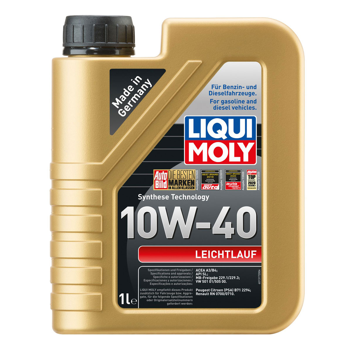Liqui Moly Leichtlauf-Motor-Öl 10W-40 1 L