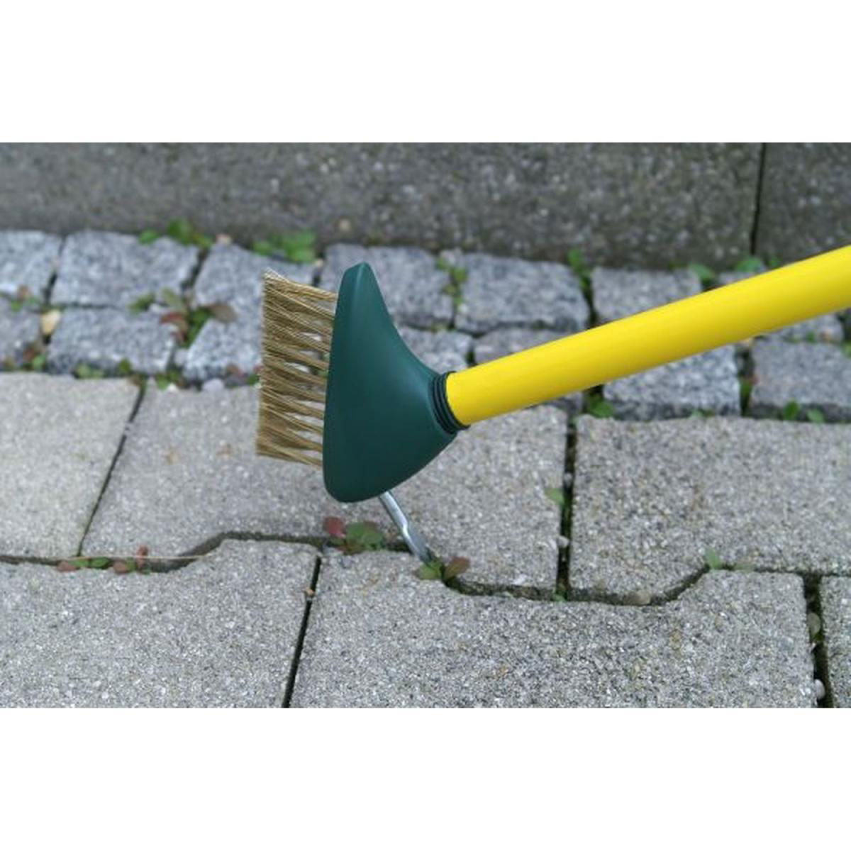 Unkraut-Fugenbürste mit Teleskopstiel Bild 3