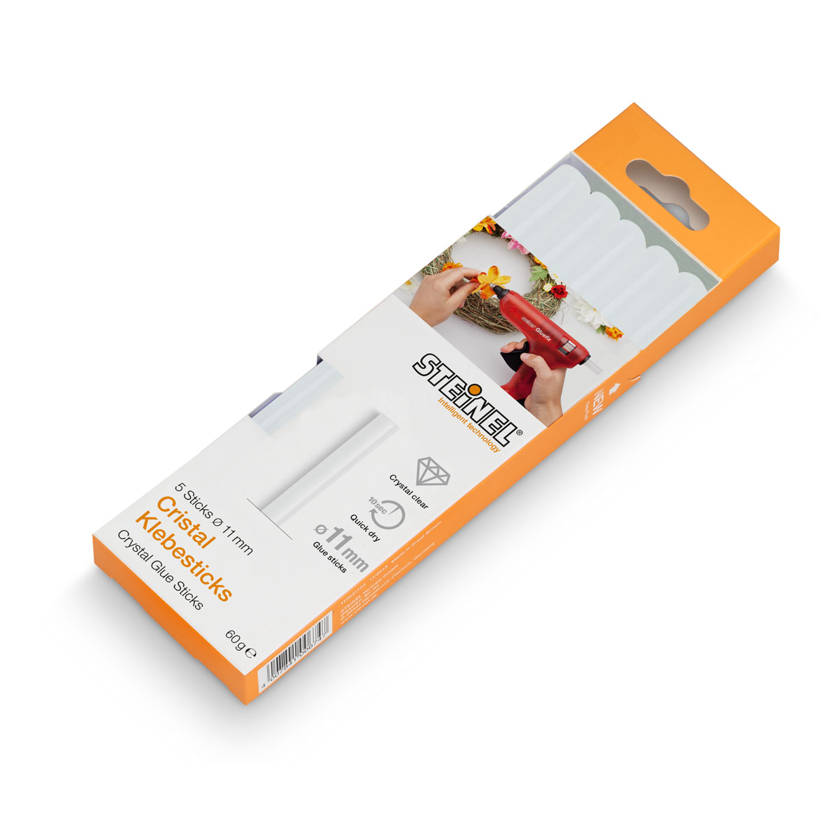 Steinel  Klebesticks Cristal Durchmesser 11 mm 5 Stück 60g