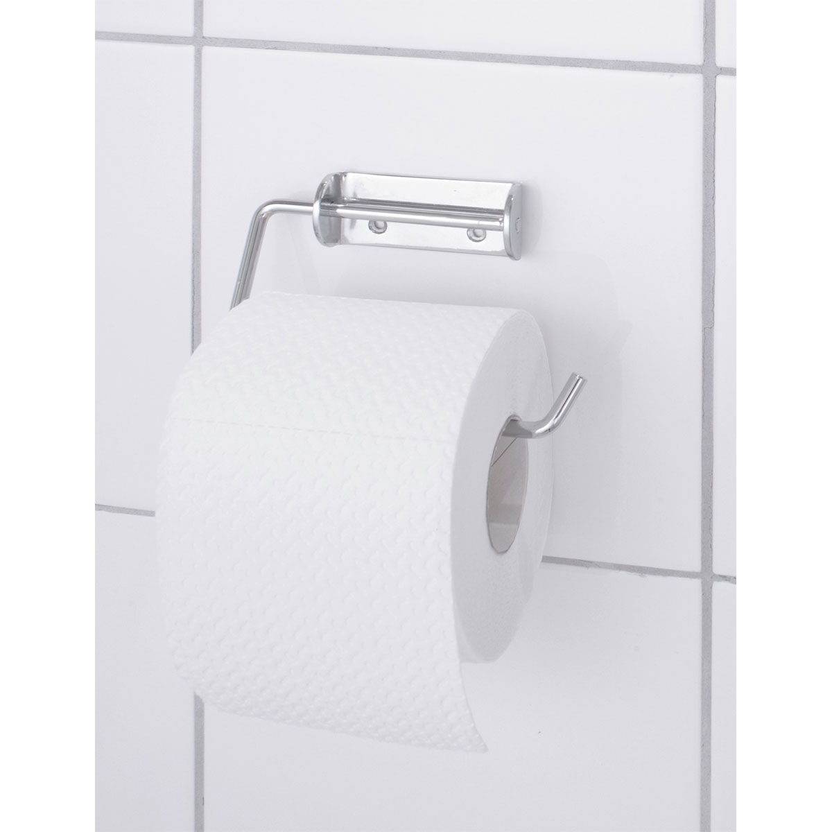 Wenko Toilettenpapierrollenhalter Simple chrom Bild 2