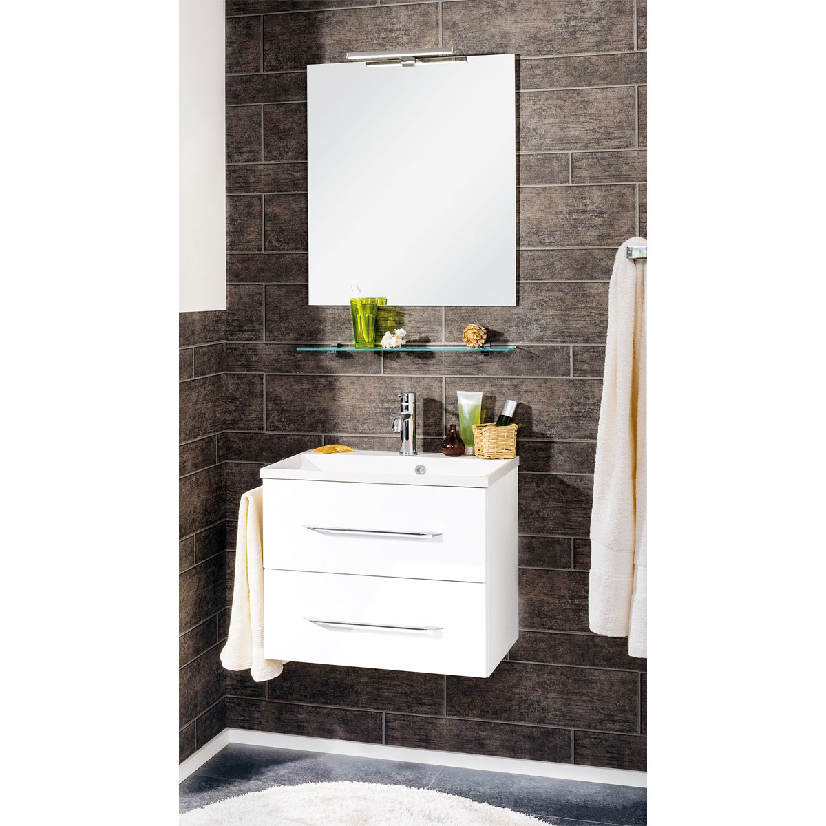 Badmöbel-Set B.clever Bild 1