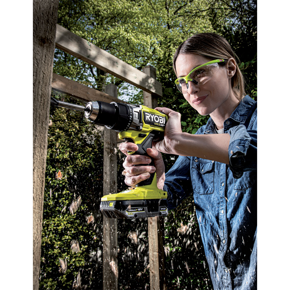 Ryobi  18V Akku-Schlagbohrschrauber RPD18X-0 95 Nm solo Bild 4