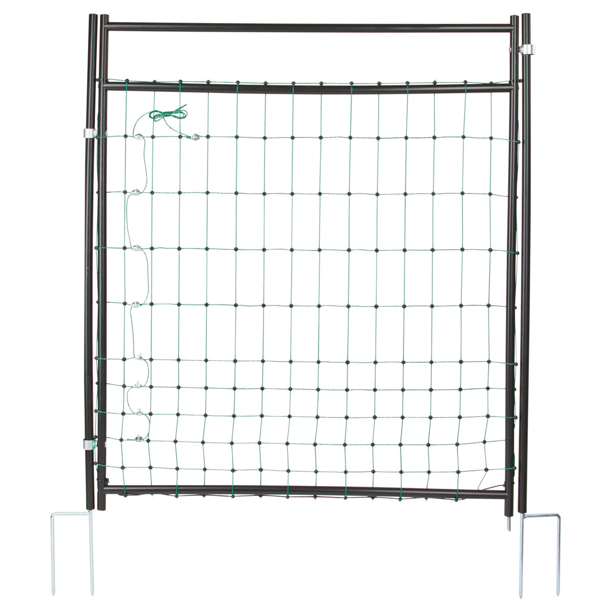 Tor für Elektrozaunnetze 86 x 105 cm grün Bild 6