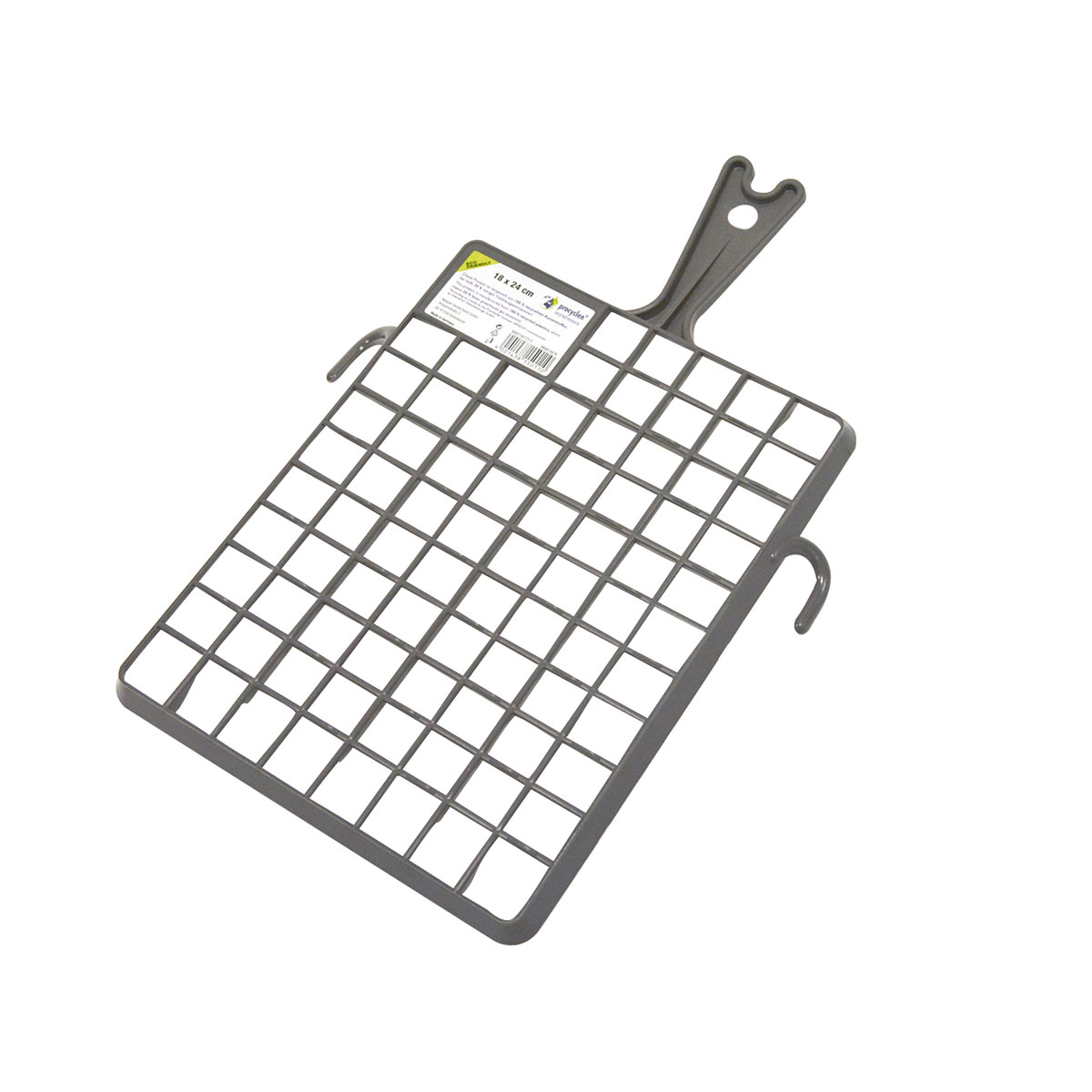 Abstreifgitter grau 18 x 24 cm