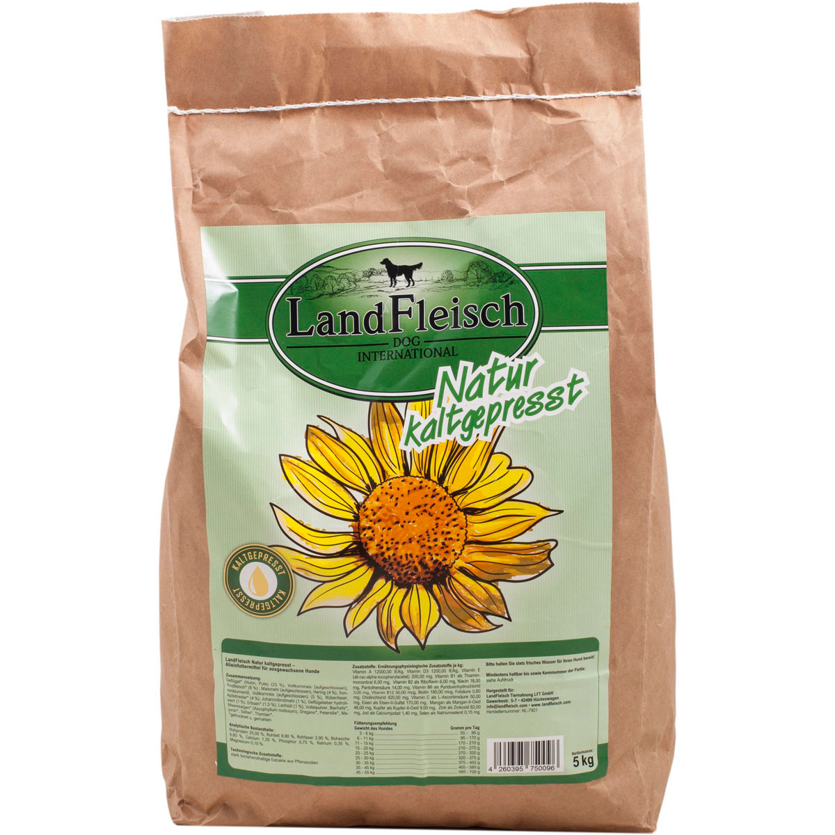 Landfleisch Pur Dog Natur kaltgepresst 5kg