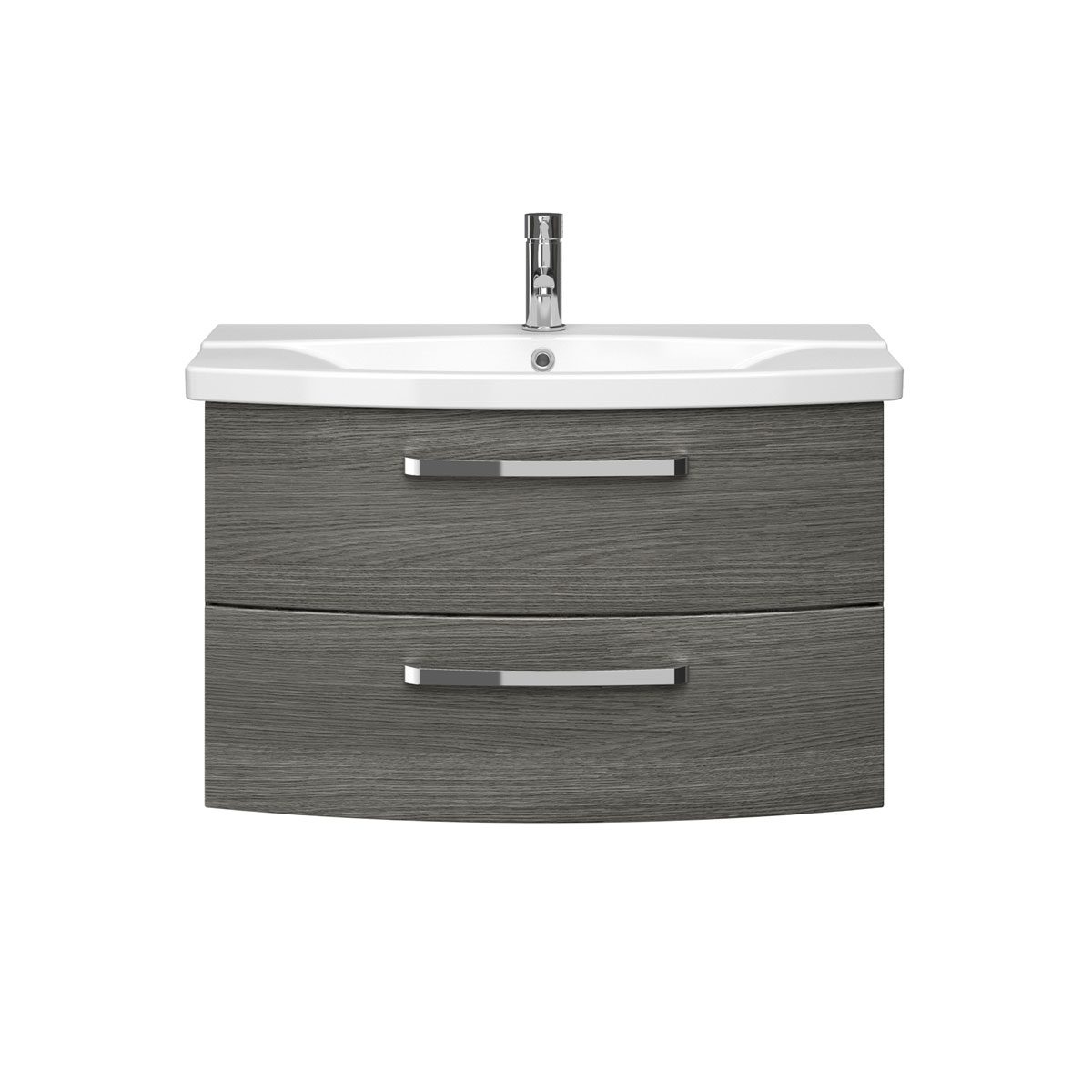 Pelipal Waschtischunterschrank Asti grau Fokus 4010 80 x 49,2 x 43 cm Bild 2