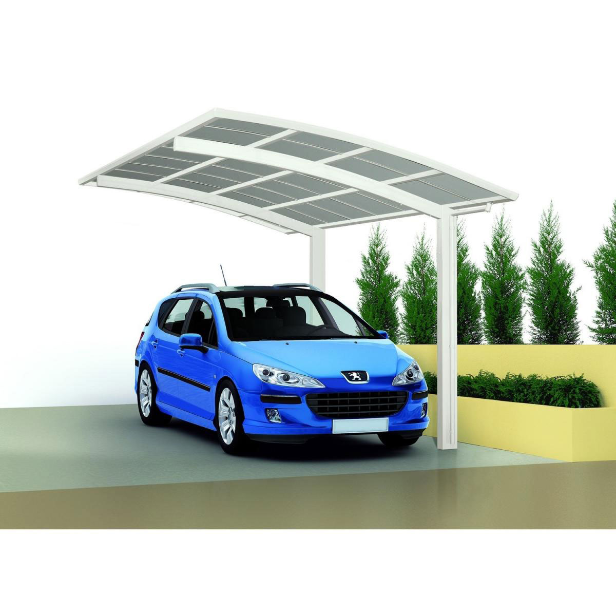 Ximax Carport Alu Portoforte 80 Winterweiss